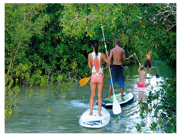 Stand Up Paddling in Zanzibar